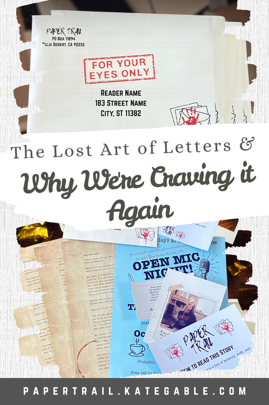 The Lost Art of Letters and Why We're Craving it Again