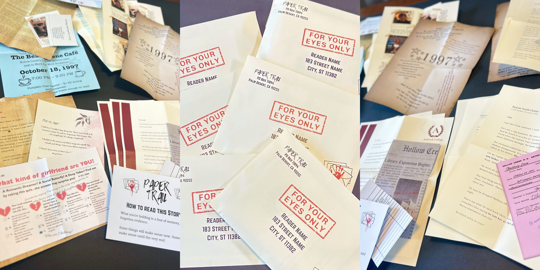 How We Created a Mail-Based Psychological Thriller That Feels Like a Real Cold Case