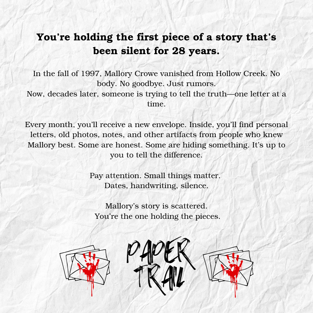 The Disappearance of Mallory Crowe – Deluxe Box